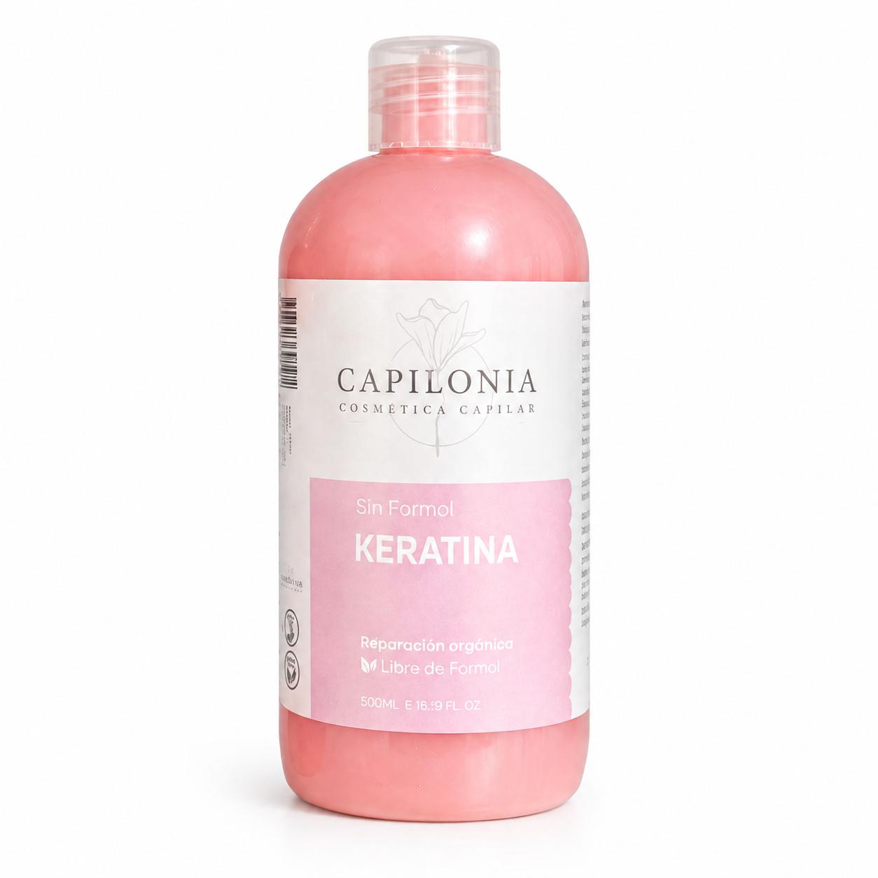 Keratina Sin Formol – Nutrición, Brillo y Control de Frizz 500ml