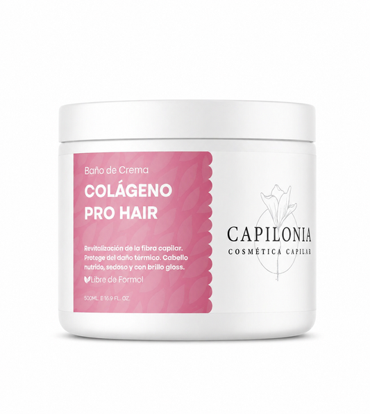 Colágeno Pro Hair Revitalizante | Nutrición Profunda, Suavidad y Brillo Gloss (500ml)