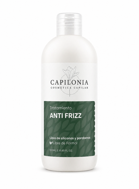Tratamiento Anti-Frizz Libre de Silicona y Formol | Hidratación y Suavidad Natural